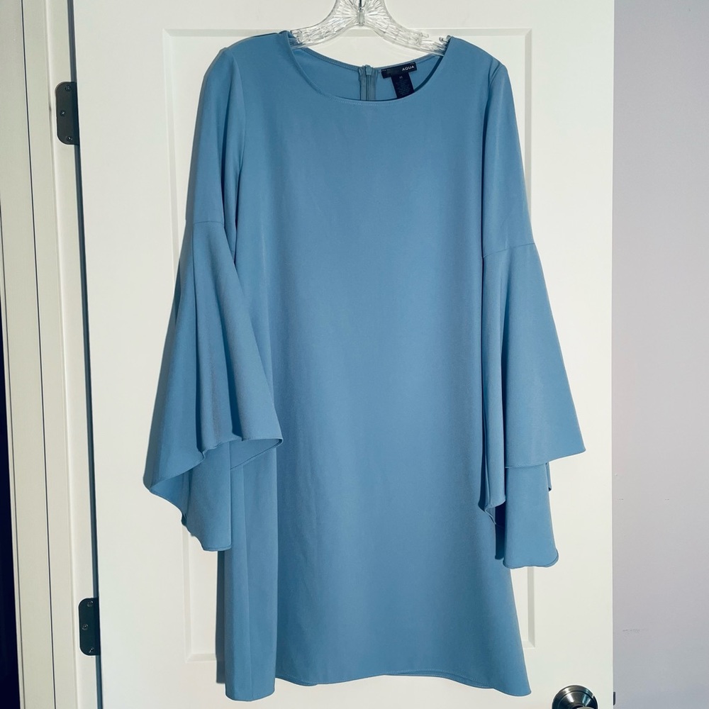 AQUA Bell Sleeves Dress